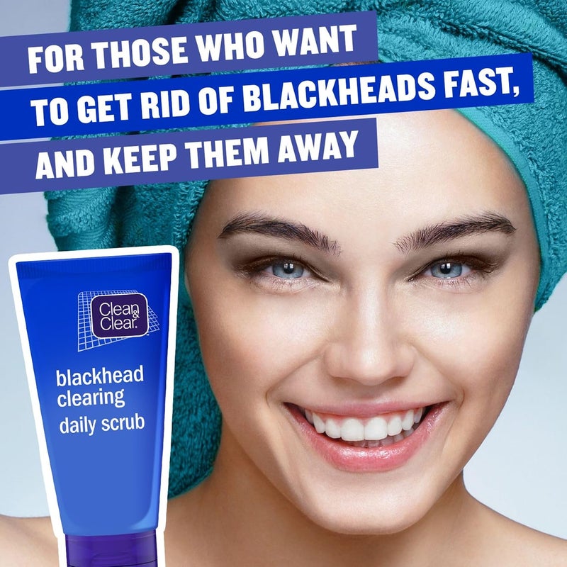 Clean & Clear Daily Face Scrub, Blackhead Clearing, 150ml - Image 2