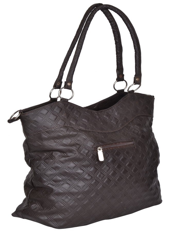 Ledera Women's Handbag (Brown, 318) - Image 2