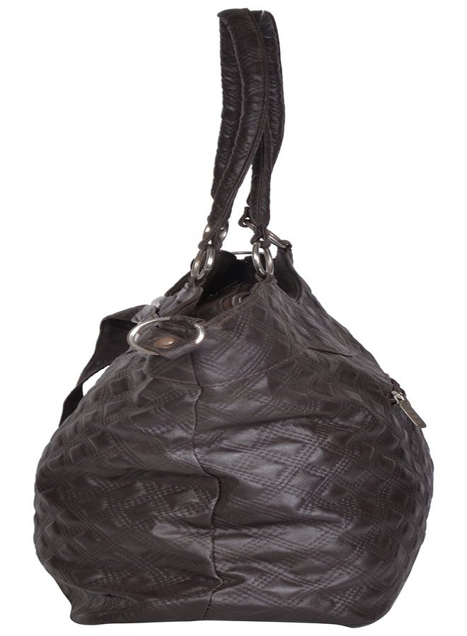 Ledera Women's Handbag (Brown, 318) - Image 3