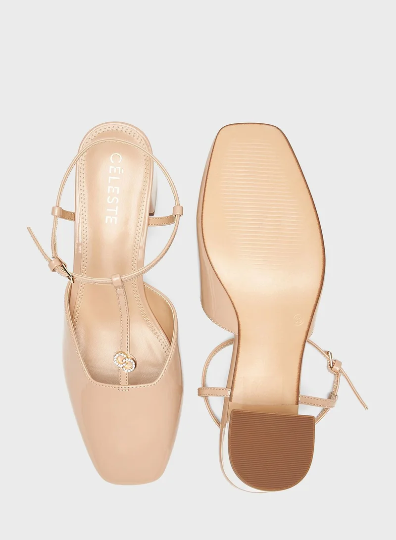 Celeste Sling Back Pumps