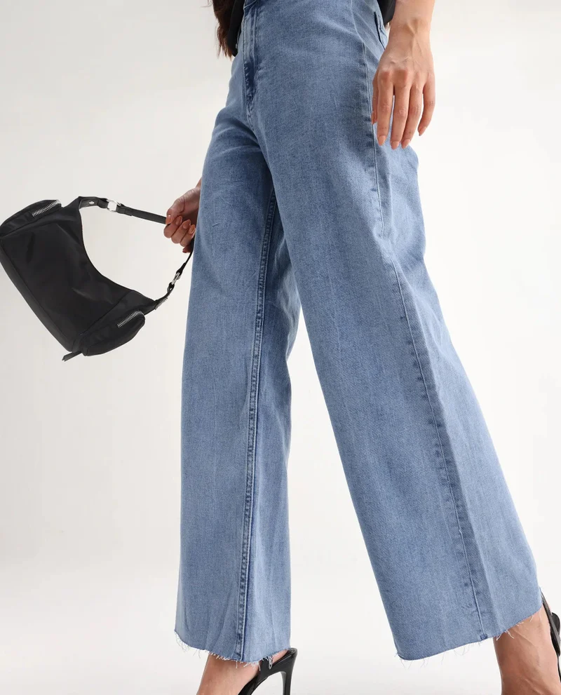 ريريزم Women's Wide Leg Denim