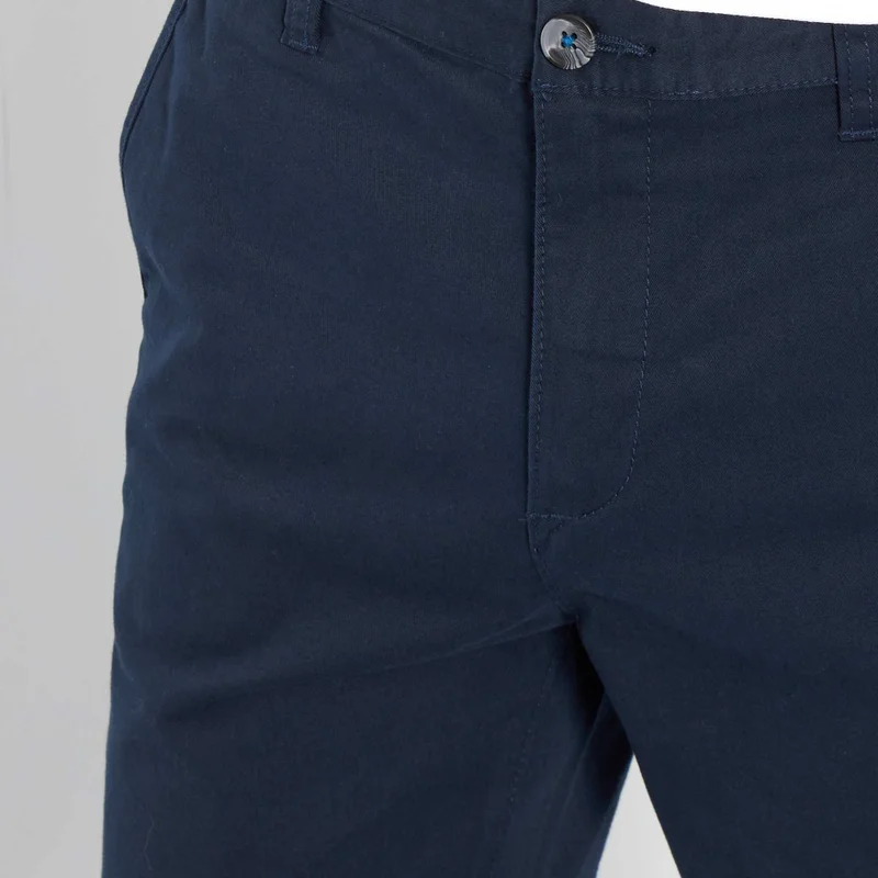 Kiabi  Stretch Skinny Chinos - L32 Blue for Men | Best Price UAE