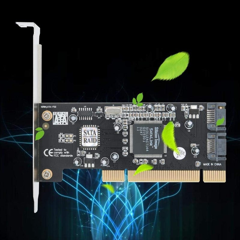 Wendry 2-Channel Array Card, PCI SATA150 Expansion Card, Supports 98SE/ME/NT4.0/2000/XP/Vista/Win7 (32/64 bit), Compatible with Hard Drive, SSD, Optical Drive - Image 4