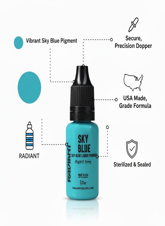 SHIELD PLUS Radiant Sky Blue 1/2 OZ - Image 2