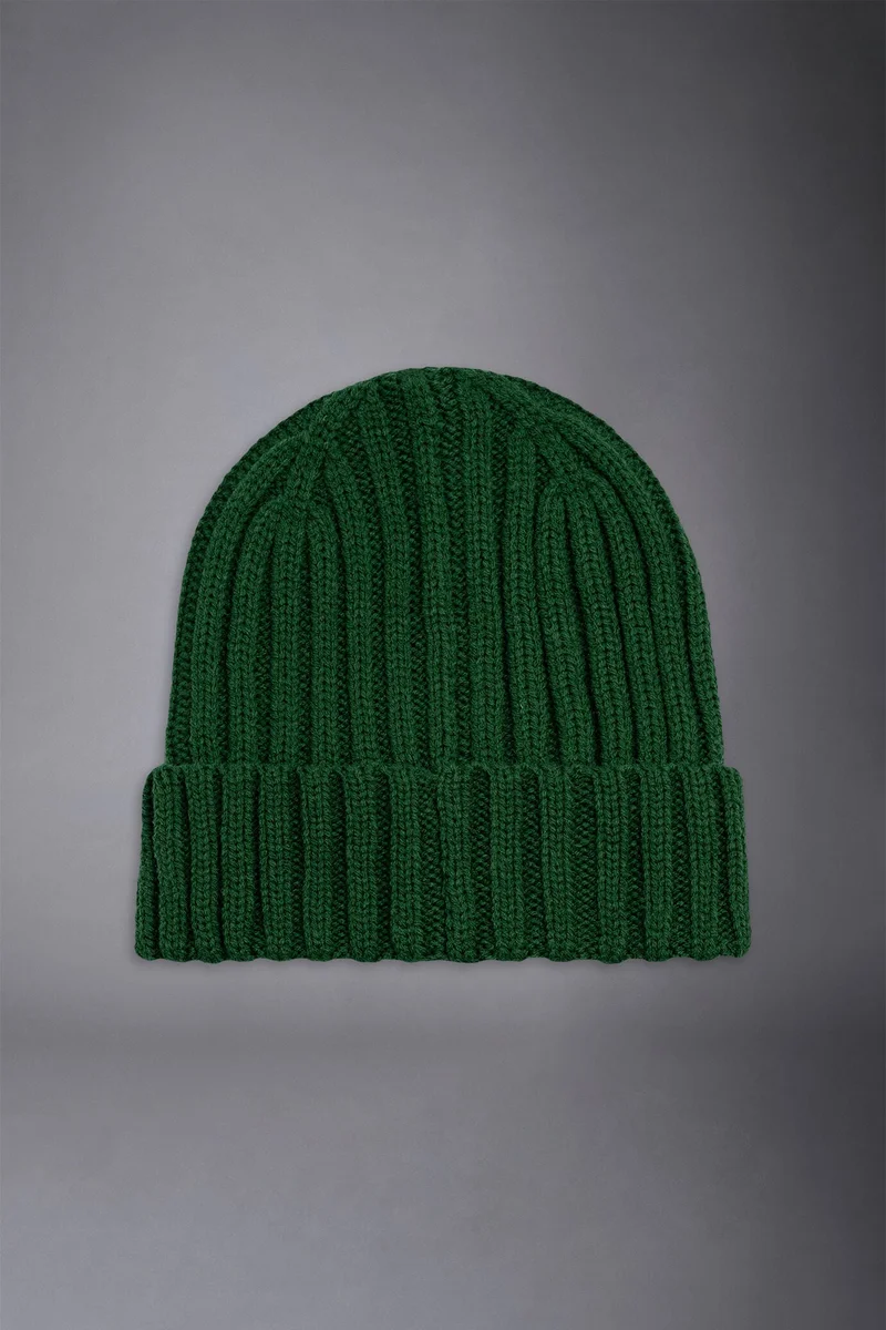 Men's ribbed cap - Grass Green