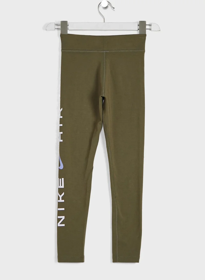 Nike Youth Nsw Air Essential Mid Rise Leggings