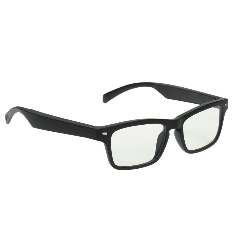 نظارات صوتية ذكية - نظارات موسيقى بلوتوث لاسلكية - إطار نظارات يحجب الضوء الأزرق مع ميكروفون للاستماع إلى الموسيقى والاتصال بدون استخدام اليدين للرجال والنساء - Image 1
