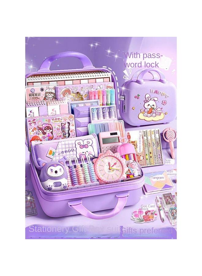 Bluejw Stationery Suit Gift Box Birthday Gift Hand Account Opening Gift Bag School Supplies Primary School Students First Grade Entrance - Image 4