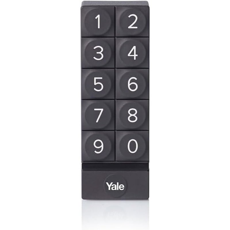 Smart Keypad, Smart Lock Accessory, 4 to 6 Digit Code for Entry, Access Management upto 256 Users, Activity Monitoring, Compatible Smart Accessory, Black - Image 1