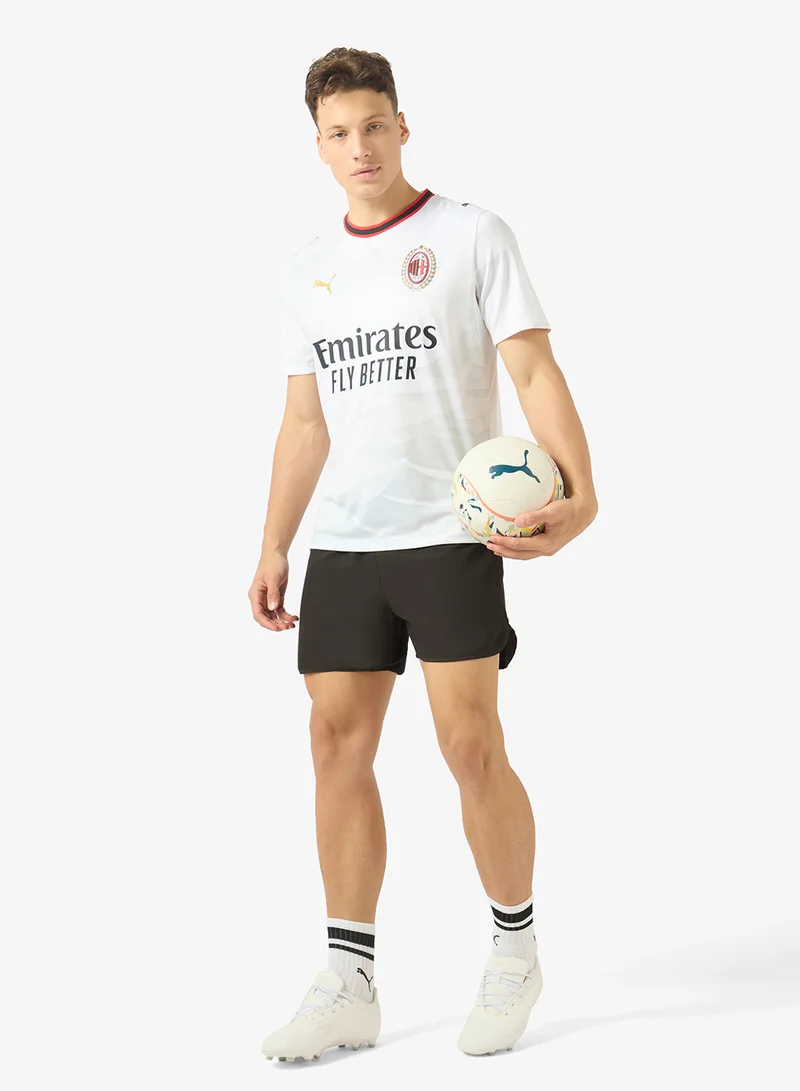Puma PUMA White-Victory Gold AC Milan Away Replica Jersey for Men | Best Price UAE
