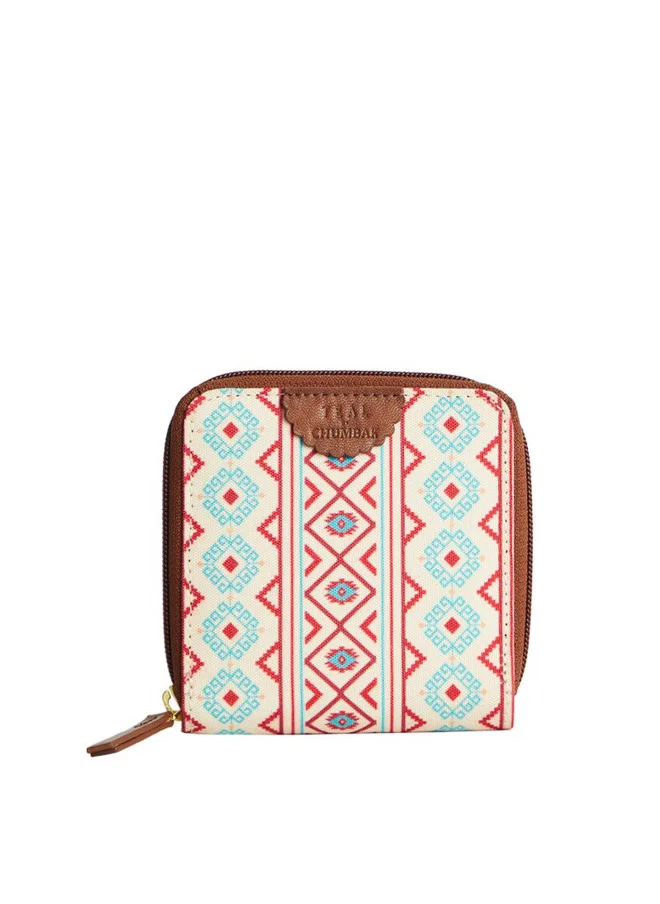 تشومباك TealByChumbak Mercado Aztec Mini Wallet