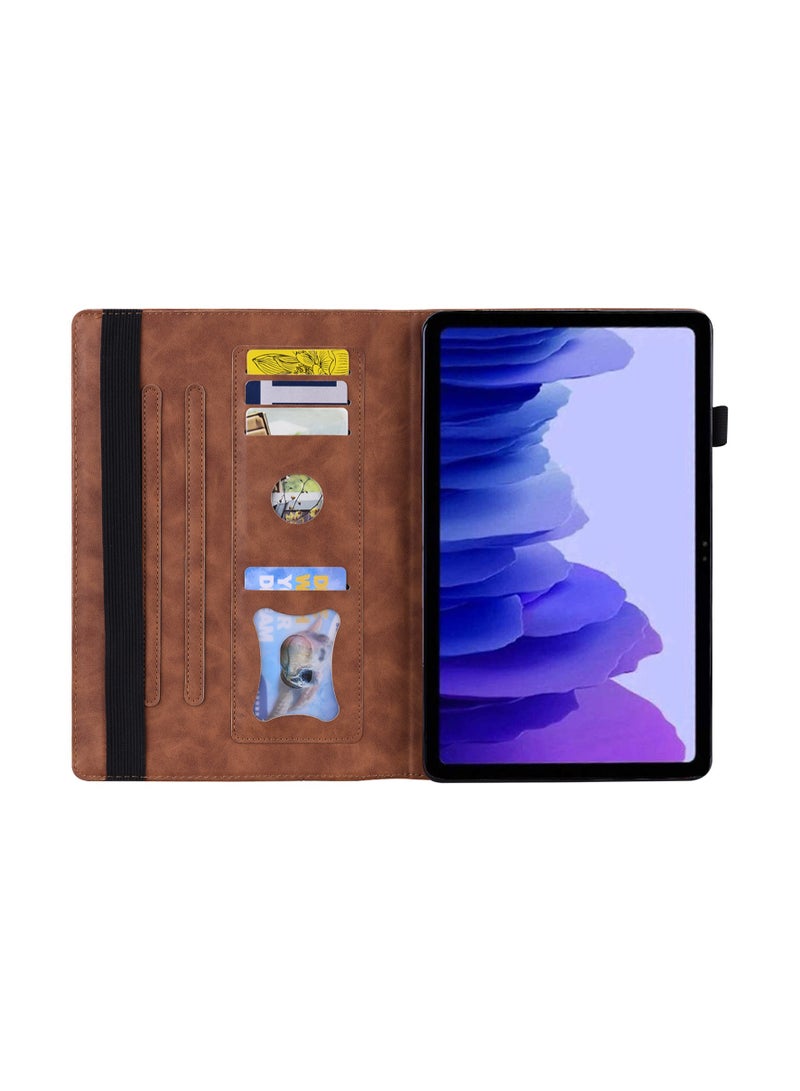 عام غطاء لوحي جلدي متوافق مع Honor Pad V9 11.5 بوصة (موديل ROL-W00) - غطاء من مادتي PU وTPU مع فتحة بطاقات، واقٍ من الصدمات ورفيع للغاية - Image 2