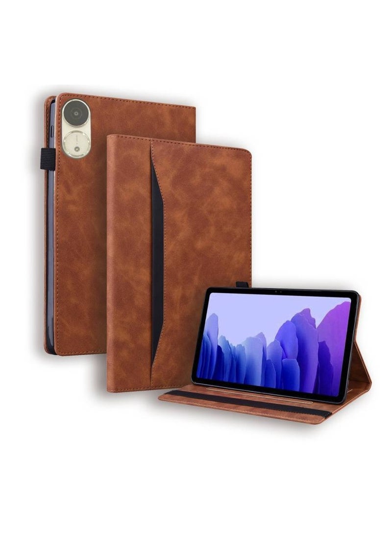 عام غطاء لوحي جلدي متوافق مع Honor Pad V9 11.5 بوصة (موديل ROL-W00) - غطاء من مادتي PU وTPU مع فتحة بطاقات، واقٍ من الصدمات ورفيع للغاية - Image 1