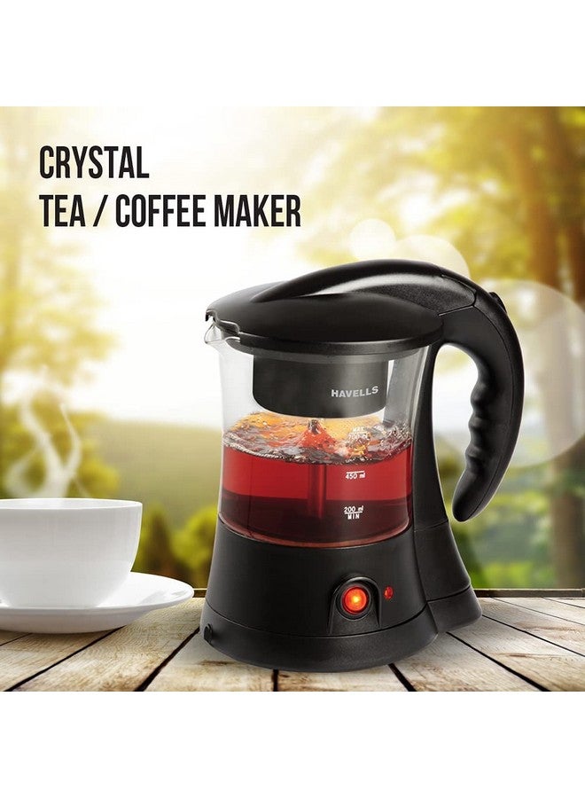 Havells 700 ml Crystal Coffee Maker & Tea Maker Black - Image 5