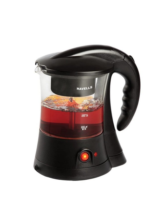 Havells 700 ml Crystal Coffee Maker & Tea Maker Black - Image 1