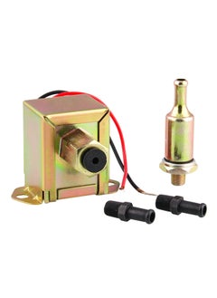 Loquat Universal 12V Fuel Pump Transfer Inline Fuel Pump Unions Filter Petrol Diesel  - Image 1