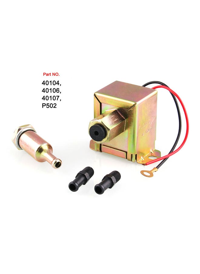 Loquat Universal 12V Fuel Pump Transfer Inline Fuel Pump Unions Filter Petrol Diesel  - Image 4