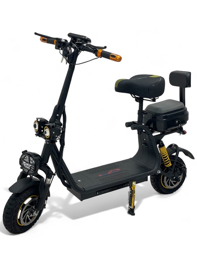 NEWSPEED Monster Abu Basla hybrid scooter, latest version with a powerful 1800W motor - Image 1