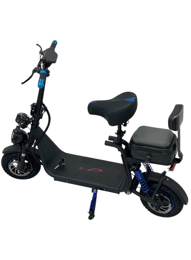 NEWSPEED Monster Abu Basla hybrid scooter, latest version with a powerful 1800W motor - Image 2