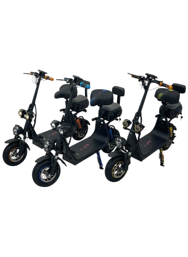 NEWSPEED Monster Abu Basla hybrid scooter, latest version with a powerful 1800W motor - Image 3