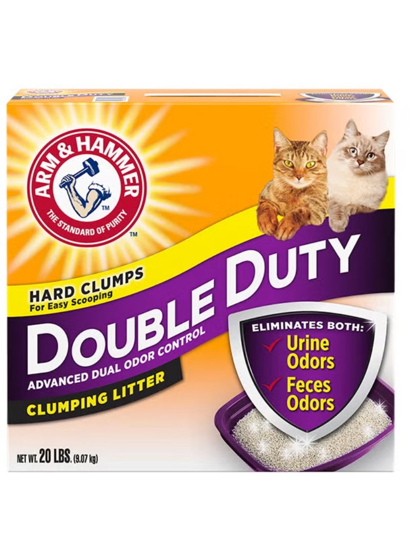 Arm & Hammer Double Duty Clumping Cat Litter Multicolour 9.07kg