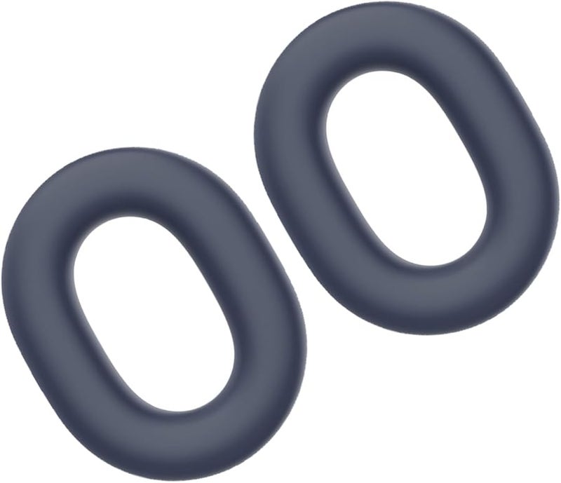 Navy Blue Silicone Ear Cup Protectors For Sony WH1000XM6 Headphones Thick Memory Foam Covers - Image 2