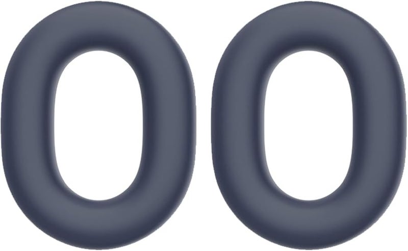 Navy Blue Silicone Ear Cup Protectors For Sony WH1000XM6 Headphones Thick Memory Foam Covers - Image 5