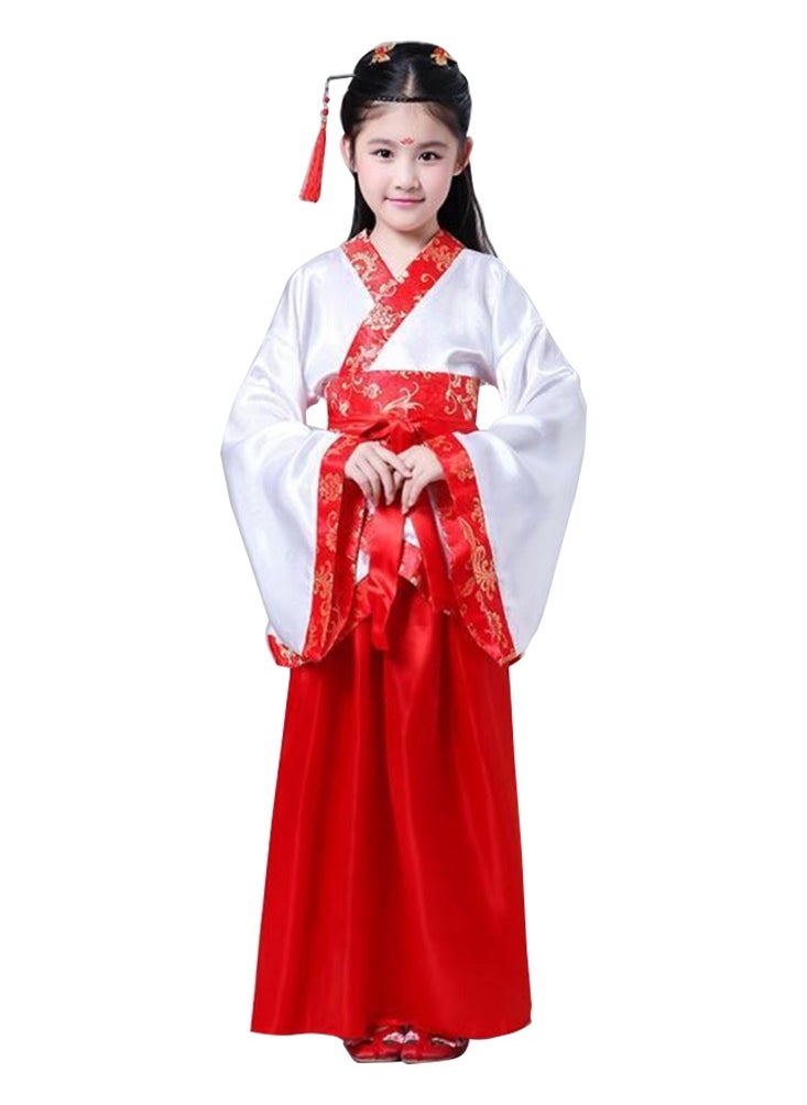 Al Aoyama New Retro Chinese Hanfu Dress Imitation of Tang and Song Dynasties Girls' Dress  - Image 1