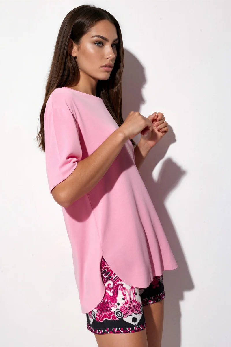 بوسيم BUSEM Loose Fit Crew Neck T-Shirt