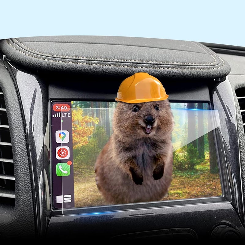 LFOTPP 9H Tempered Glass Center Touch Screen Protector for Chevrolet Impala 8in MyLink 2014-2018 Car Navigation - Image 1