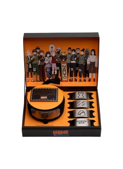 Naruto Cosplay Headband Set With 4 Village Plates  - Image 3