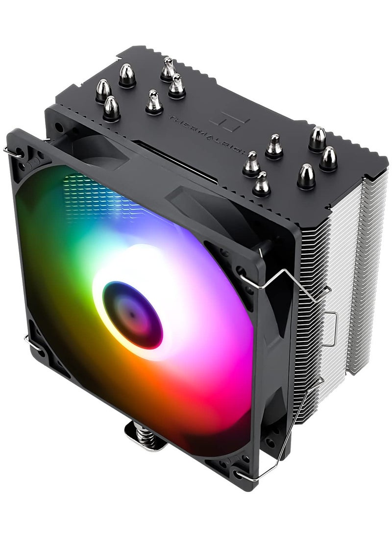 Thermalright Thermalright Burst Assassin 120 SE ARGB CPU Cooler, 6 Heat Pipes Heatsink Cooler, 12cm PWM Fan CPU Air Cooler, AGHP Technology, for Intel LGA1851/1700/115X/1200  - Image 1