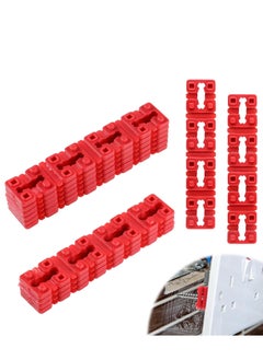 Excefore 36Pcs Electrical Outlet Spacers, Red Outlet Spacers for Electrical Box Outlet Spacers Shims Switch Receptacle Spacers Socket Spacers for Electrical Box or Loose Outlet Plug Fix Plastic  - Image 1