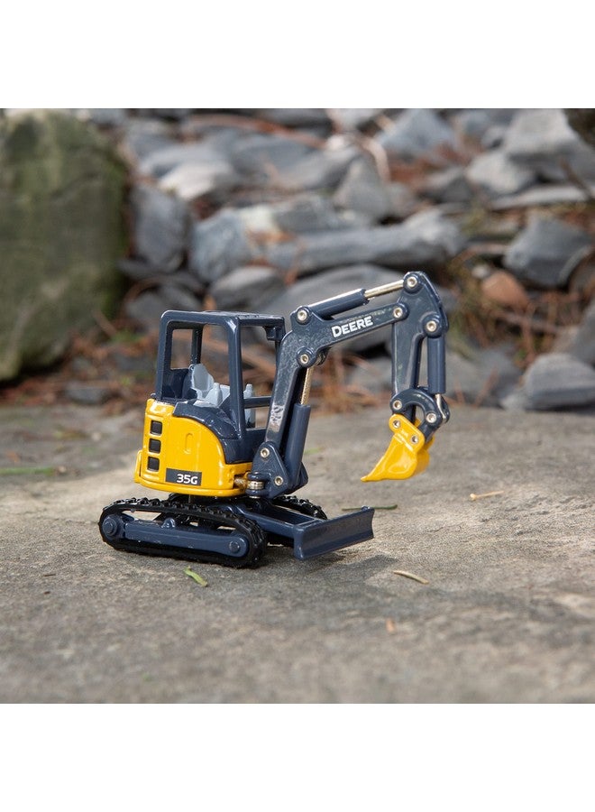 John Deere ERTL John Deere 35G Excavator (1:50 Scale) , Yellow for unisex-children - Image 2