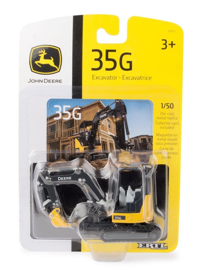 John Deere ERTL John Deere 35G Excavator (1:50 Scale) , Yellow for unisex-children - Image 5