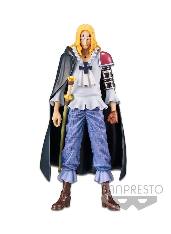 Banpresto - Anime One Piece DXF Grandline Men  Basil Hawkins Wanokuni Figure (Vol.16) - Image 1
