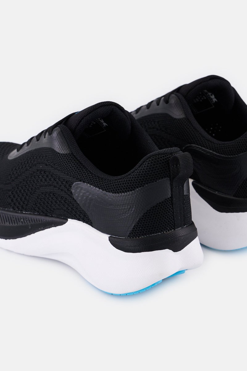 RBX Women Lace Up Running Shoes, Black - Image 4