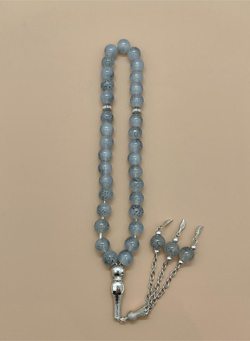 3 قطع / 33 سرير صلاة زجاجي / تسبيح / 10 ملم - Image 4