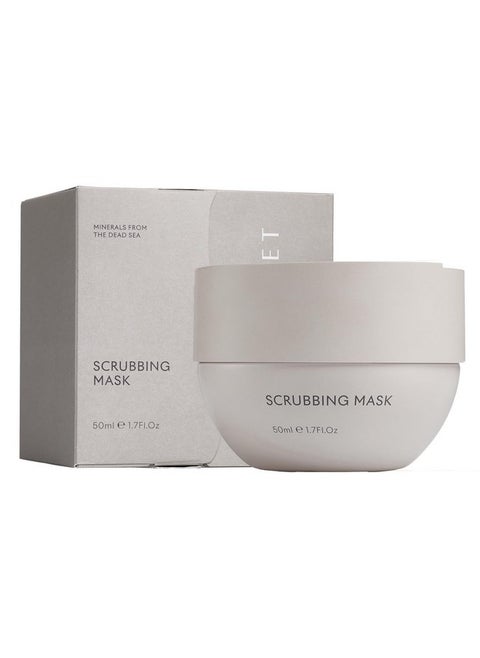 SEACRET 2-in-1 Facial Scrubbing Mask - Exfoliating Face Scrub & Mask | Gentle Face Scrubber Exfoliator for Deep Cleansing & Radiant Skin | Infused with Dead Sea Minerals & Pumpkin Enzyme and Kaolin