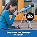 Educational Insights GeoSafari Starview Telescope Kids Telescope for Beginners Beginner Astronomy Telescopes Stargazing Viewing Planets Home or Classroom Set Space STEM Gifts for Ages 7 - Image 4