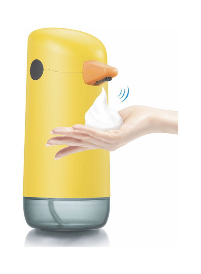 NIBEMINENT Automatic Liquid Soap Dispenser with Nozzle Touch Yellow/Black/Orange 270g - Image 2