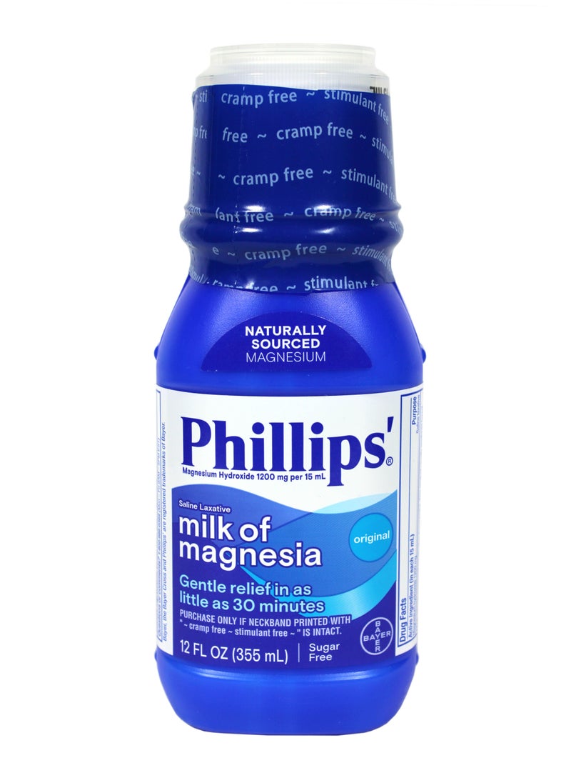 Phillips' - Milk of Magnesia Saline Laxative 355 ml - Image 1