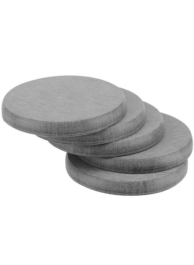 ZEONHAK Diatomaceous Earth Coaster Set of 12, Instant Dry Diatomite Drink Coasters, Round Absorbent Coaster, for Kitchen Drinks Plants Fast Water Absorption, W10 x D10 x H0.8 cm, Cloud Gray - Image 5