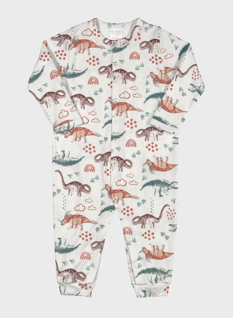 Up Baby Infant Printed Full Body Romper