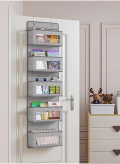 Sharpdo 5-Layer Wardrobe Wall-Mounted Non-Woven Storage Bag 33*12*125cm  - Image 2