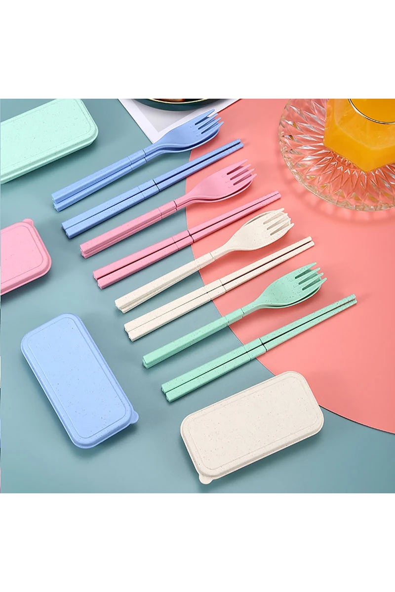 Star Babies Insulated Mini Lunch Bag with Foldable Fork- Spoon Set Grey - Image 2