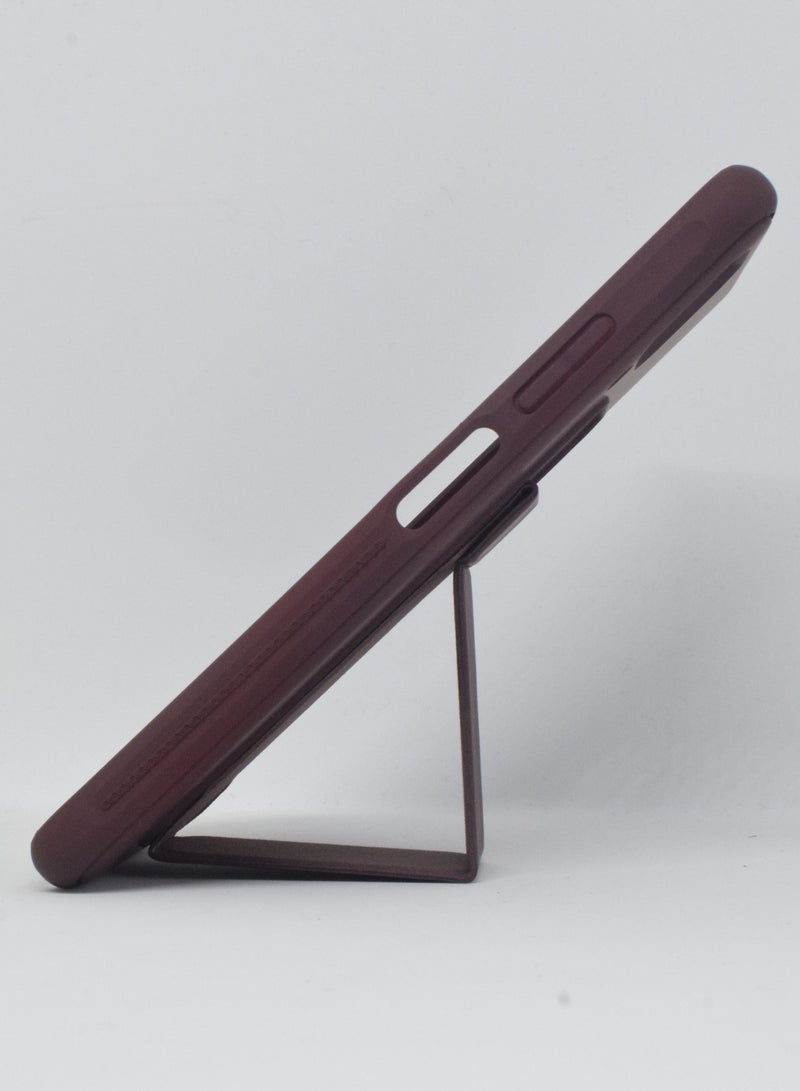 BORTONY Protective Case Cover With Finger Grip Stand For Huawei Nova 7i - Image 3