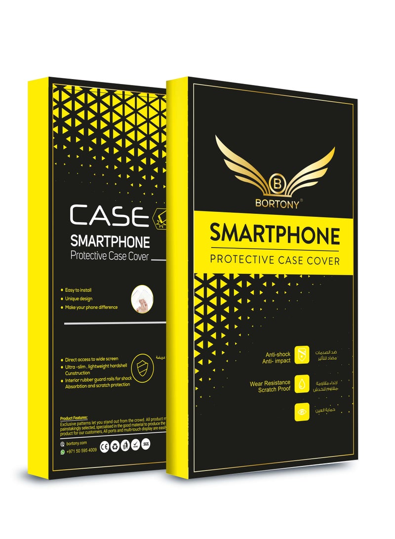 BORTONY Protective Case Cover With Finger Grip Stand For Huawei Nova 7i - Image 4