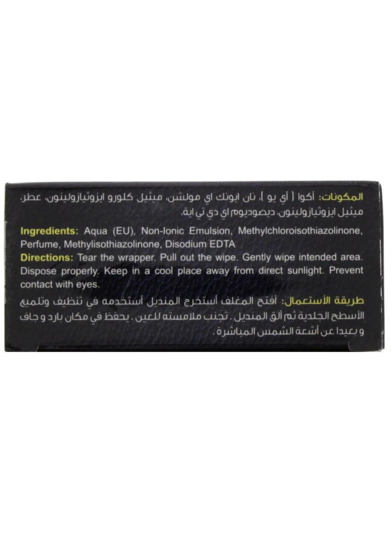 هوم مايت مناديل تلميع الجلد لجميع الألوان، 12 منديلًا - Image 2