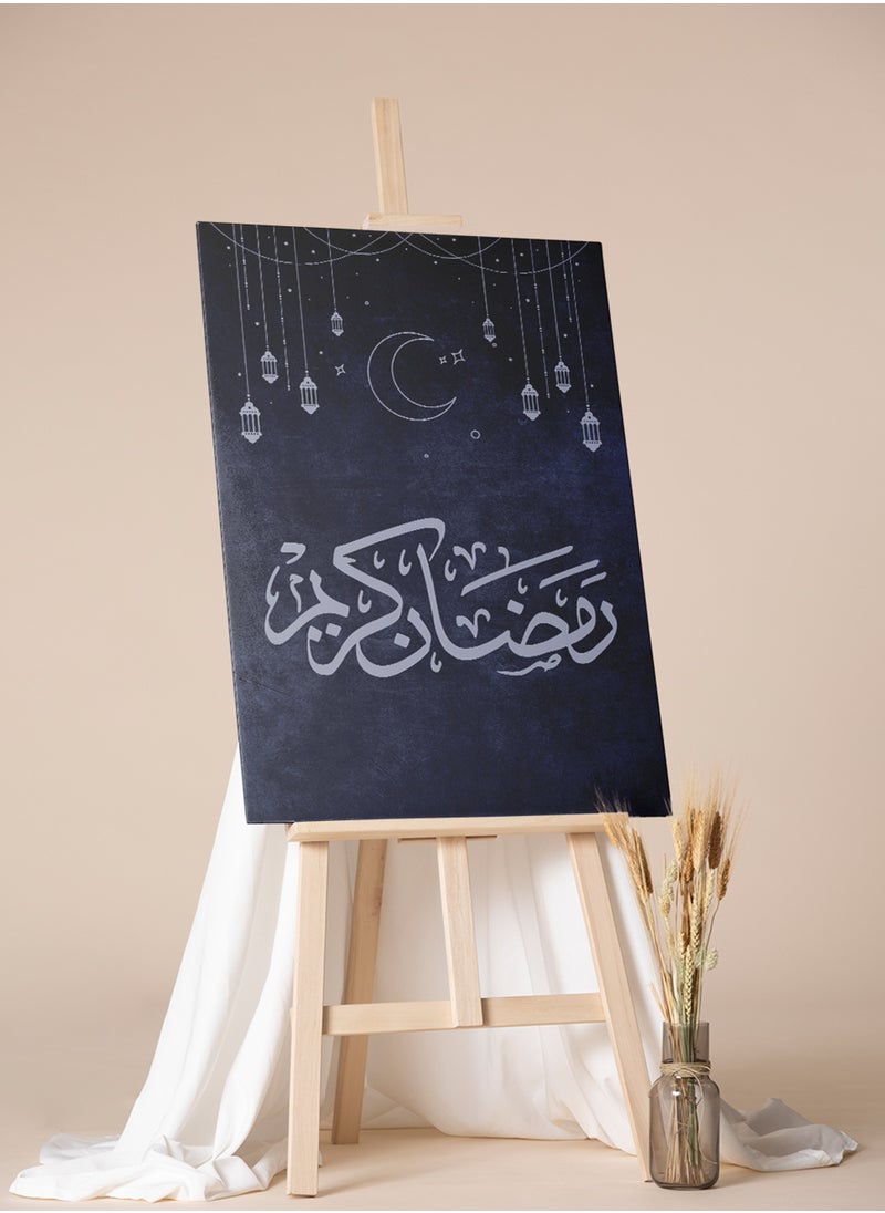 Canvas Wall Art Stretched Over Wooden Frame with Ramadan Kareem Painting - pzsku/Z1C5ACB892C04A6666F9AZ/45/_/1736424436/7963ebc2-3025-4f0d-9626-f921d9959c4c